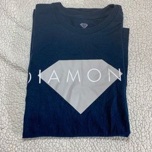 Navy Blue Diamond T-Shirt